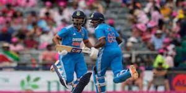 India defeated South Africa by 8 wickets in the first ODI, half centuries from Sai Sudarshan and Shreyas Iyer.